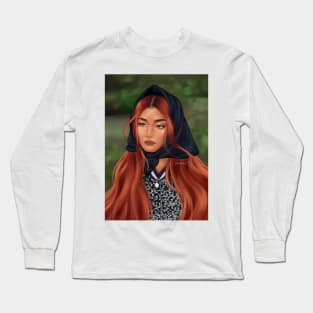 Red-Haired Liza Soberano Long Sleeve T-Shirt